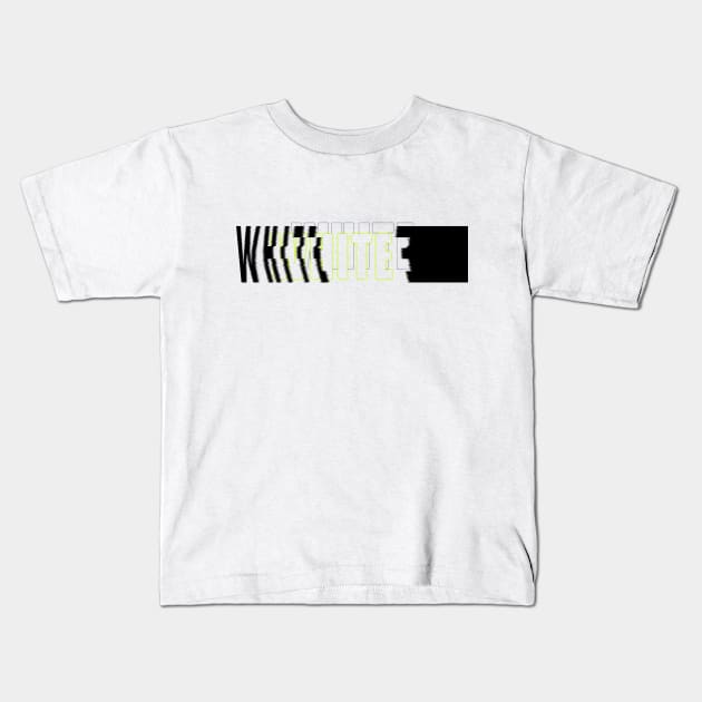 White Kids T-Shirt by stefy